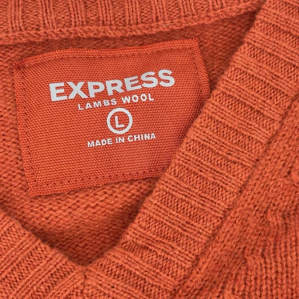 Express vtg lambswool